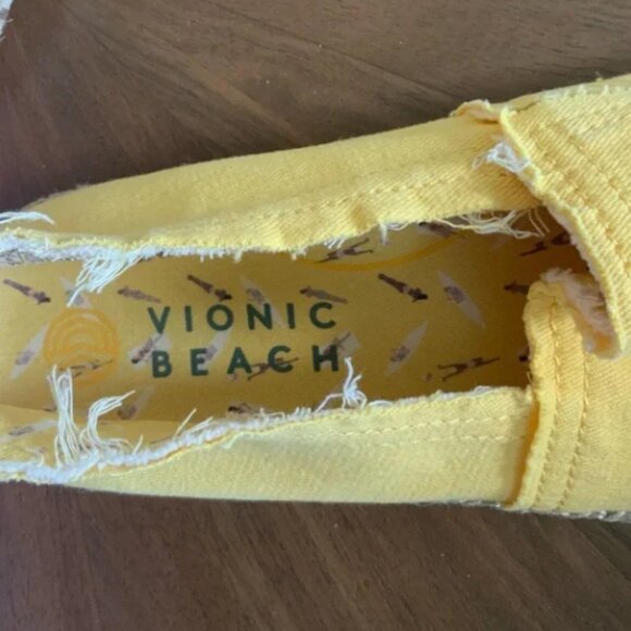 Vionic Beach • Yellow Slip-On Shoes - Picture 2 of 6
